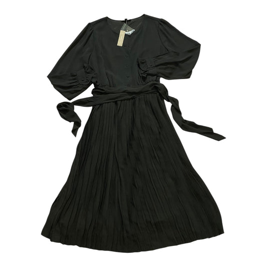 Dress Casual Midi By J. Crew In Black, Size:6