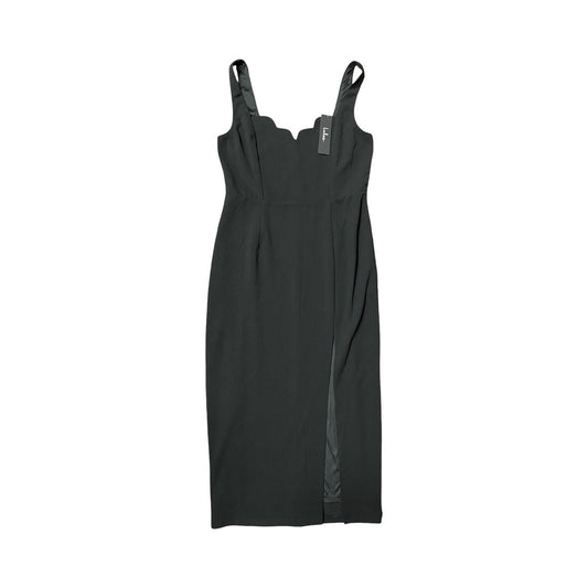 Dress Casual Midi By Lulus In Black, Size:L