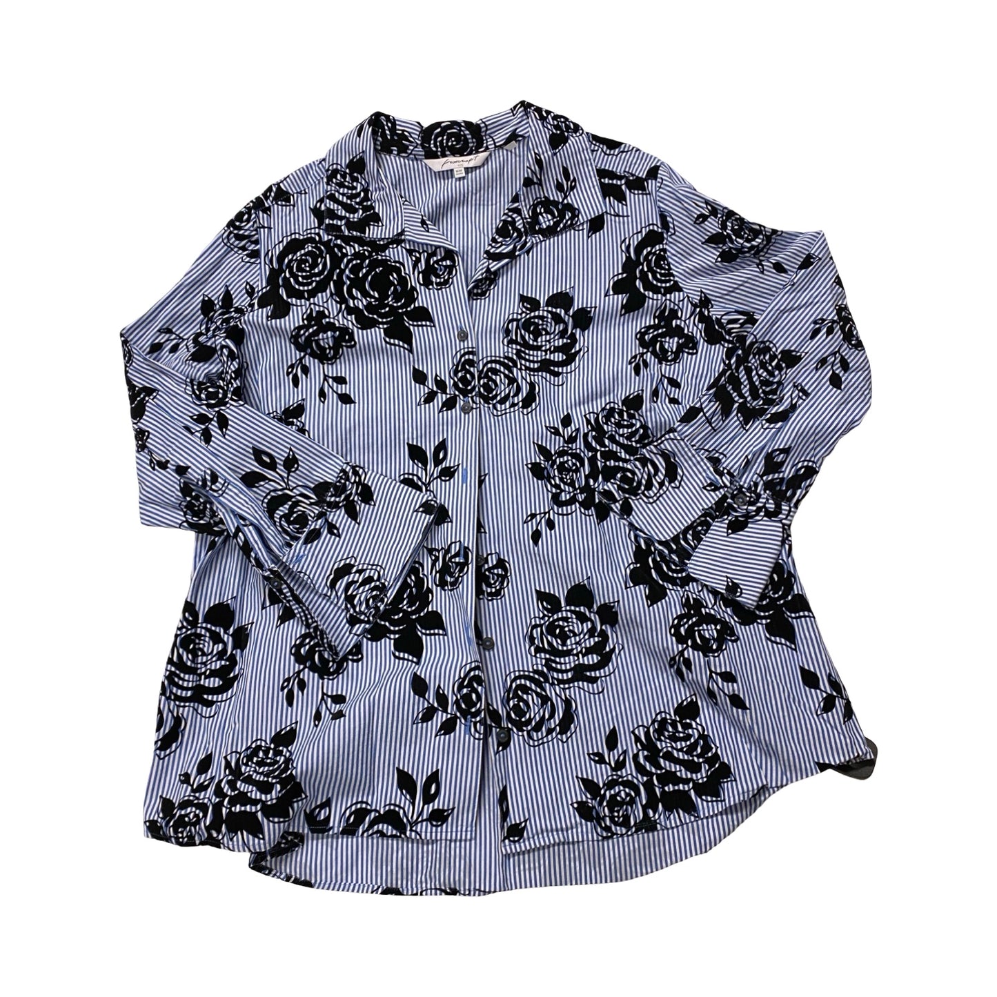 Top Ls By Foxcroft In Multi, Size:16