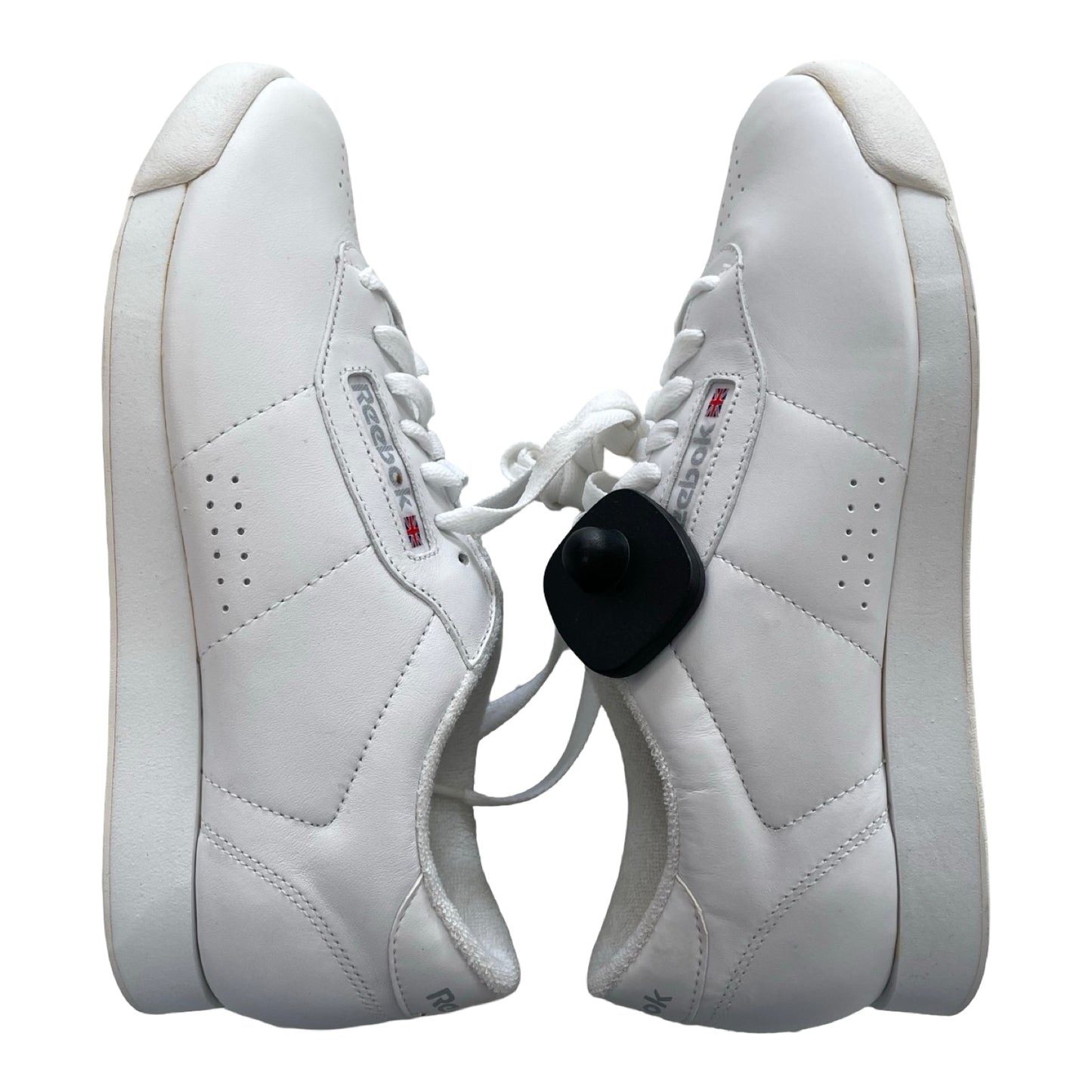 Shoes Athletic By Reebok In White, Size:7.5