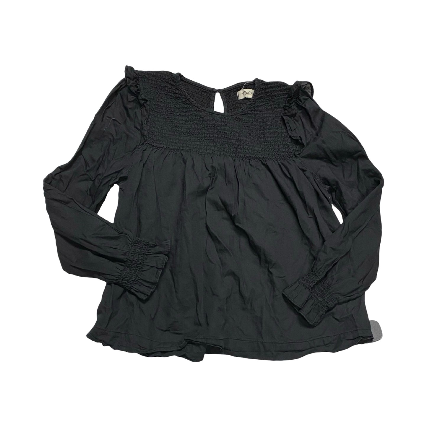 Top Ls By Madewell In Black, Size:M