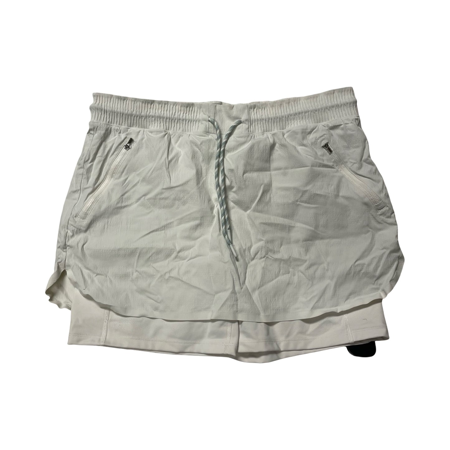 Athletic Skort By Athleta In White, Size:12