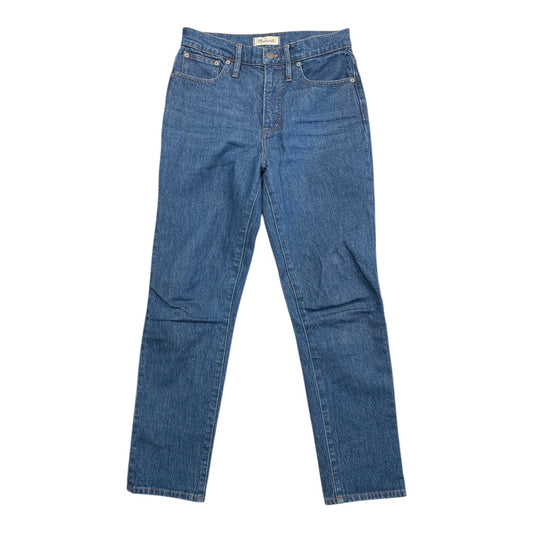 Jeans Straight By Madewell In Blue Denim, Size:6