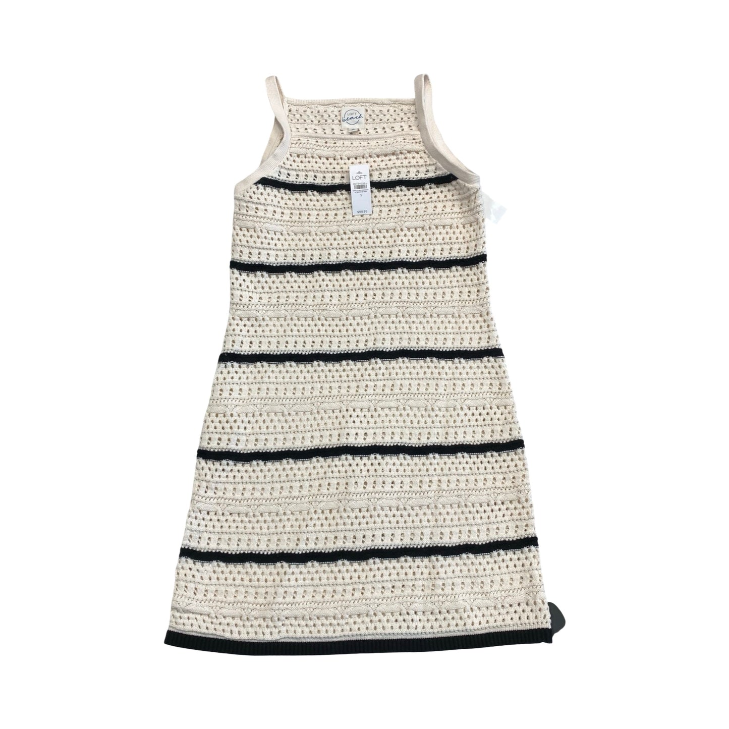 Swimwear Cover-Up By Loft In Black & Cream, Size:S