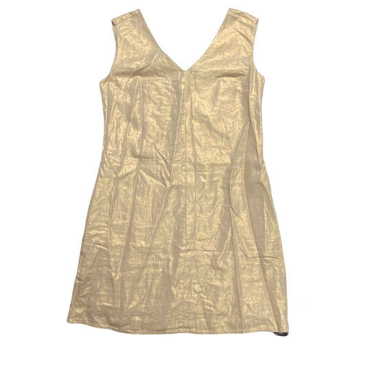 Dress Casual Midi By Nicole Miller In Tan, Size:M
