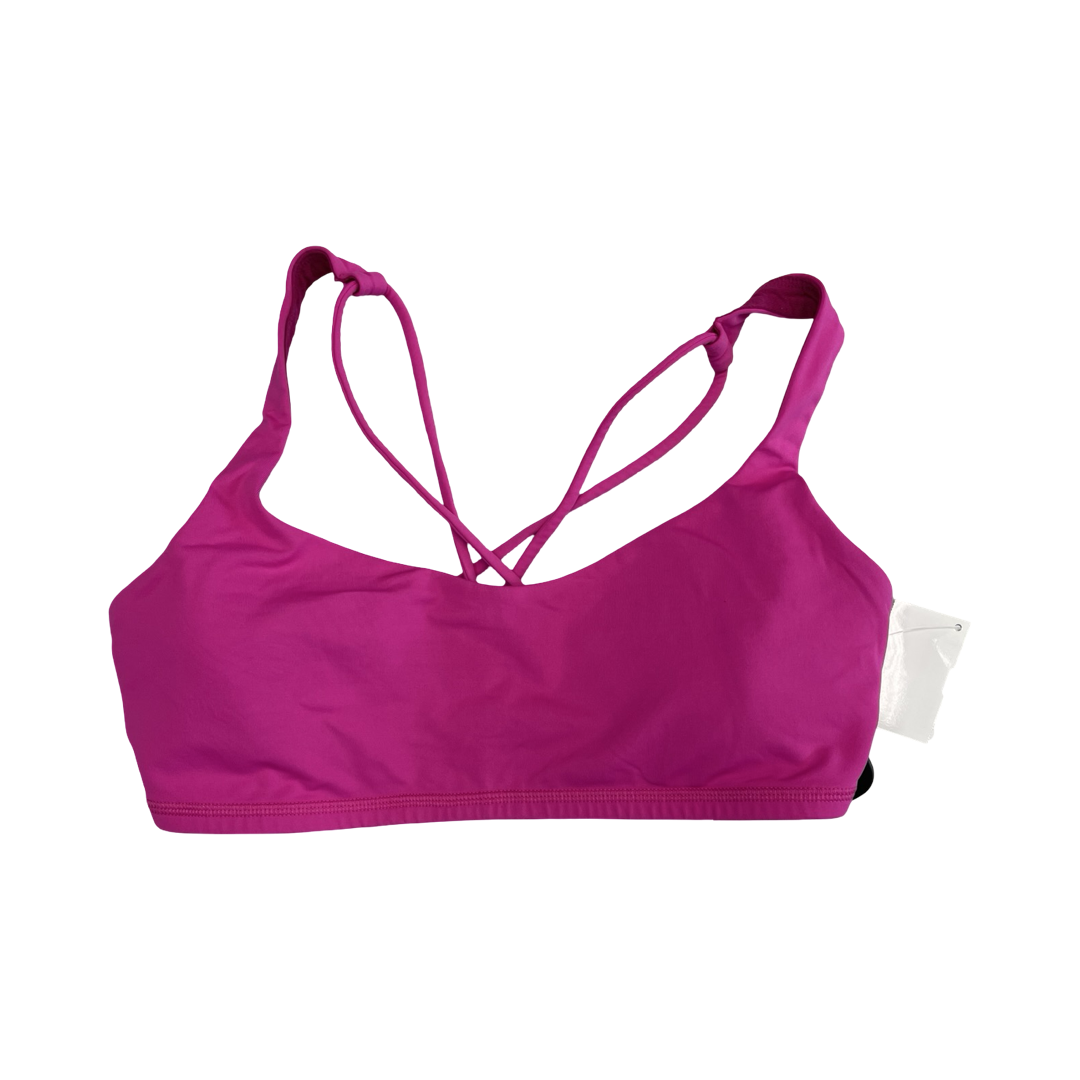 Athletic Bra By Lululemon In Pink, Size:8