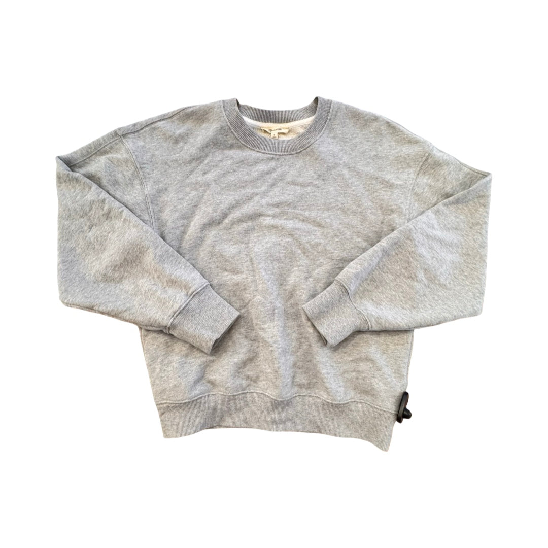 Sweatshirt Crewneck By Madewell In Grey, Size:S