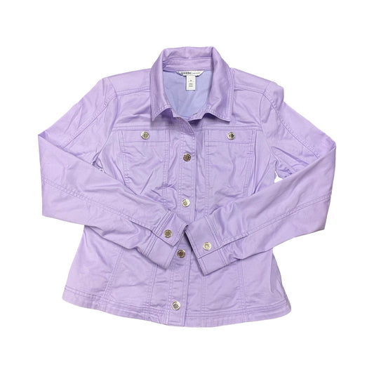 Jacket Other By White House Black Market In Purple, Size:M