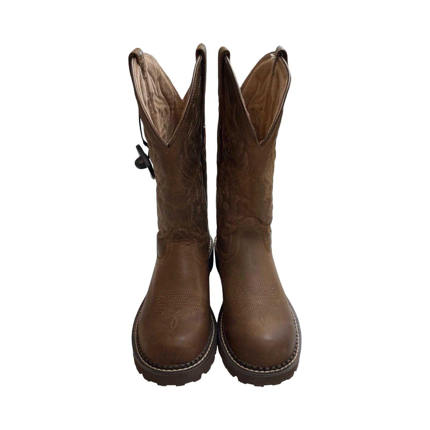 Boots Western By Ariat In Brown, Size:7