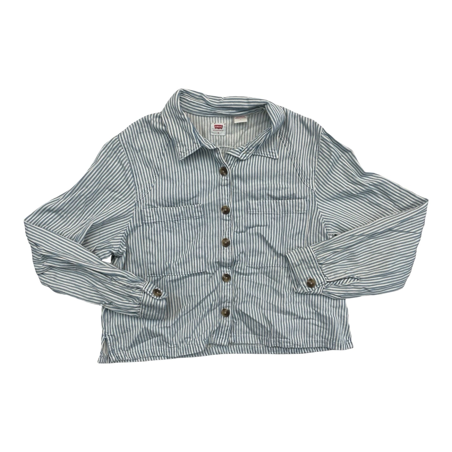 Blazer By Levis In Striped Pattern, Size:M