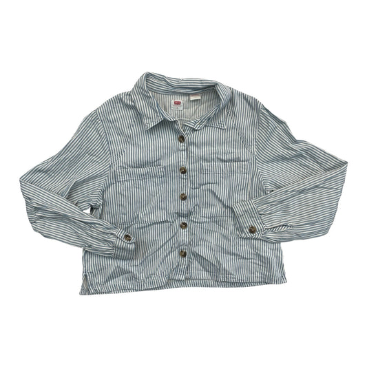 Blazer By Levis In Striped Pattern, Size:M