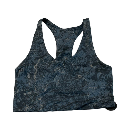 Athletic Bra By Zella In Blue & Grey, Size:M