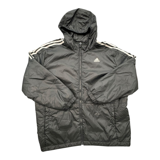 Jacket Windbreaker By Adidas In Black, Size:4X