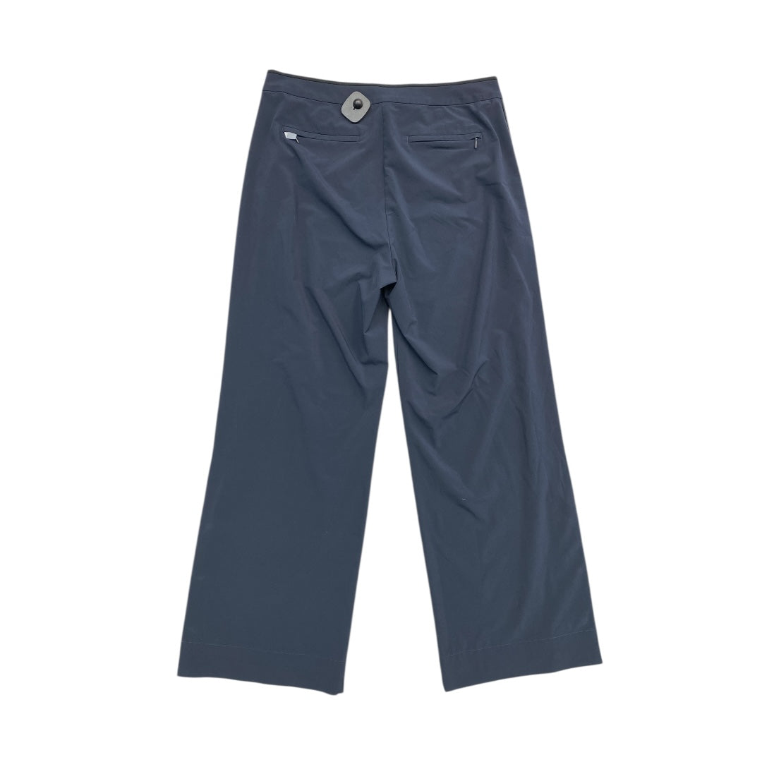 Athletic Pants By Athleta In Black & Blue, Size:10L