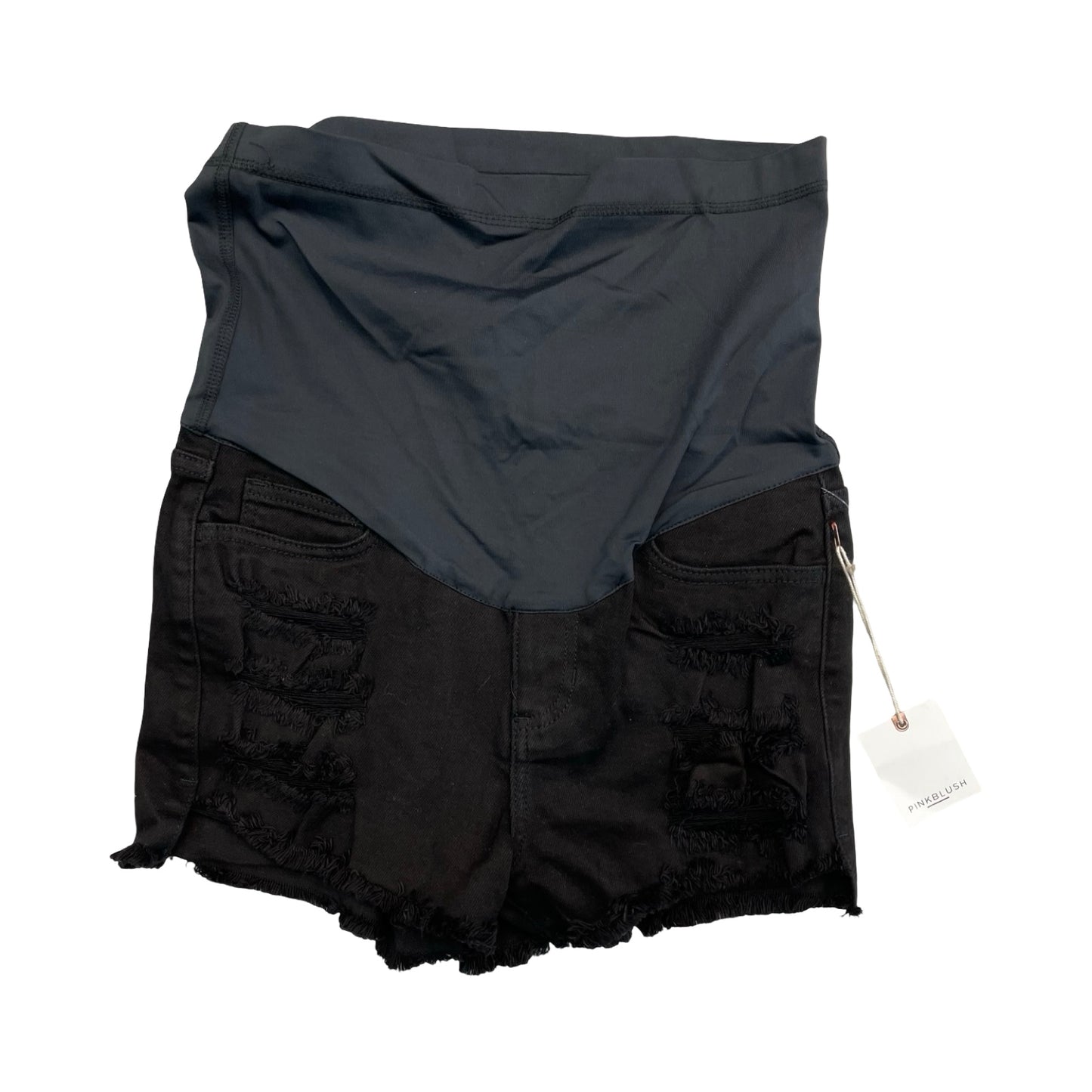 Mat Shorts By Pink Blush In Black, Size:M