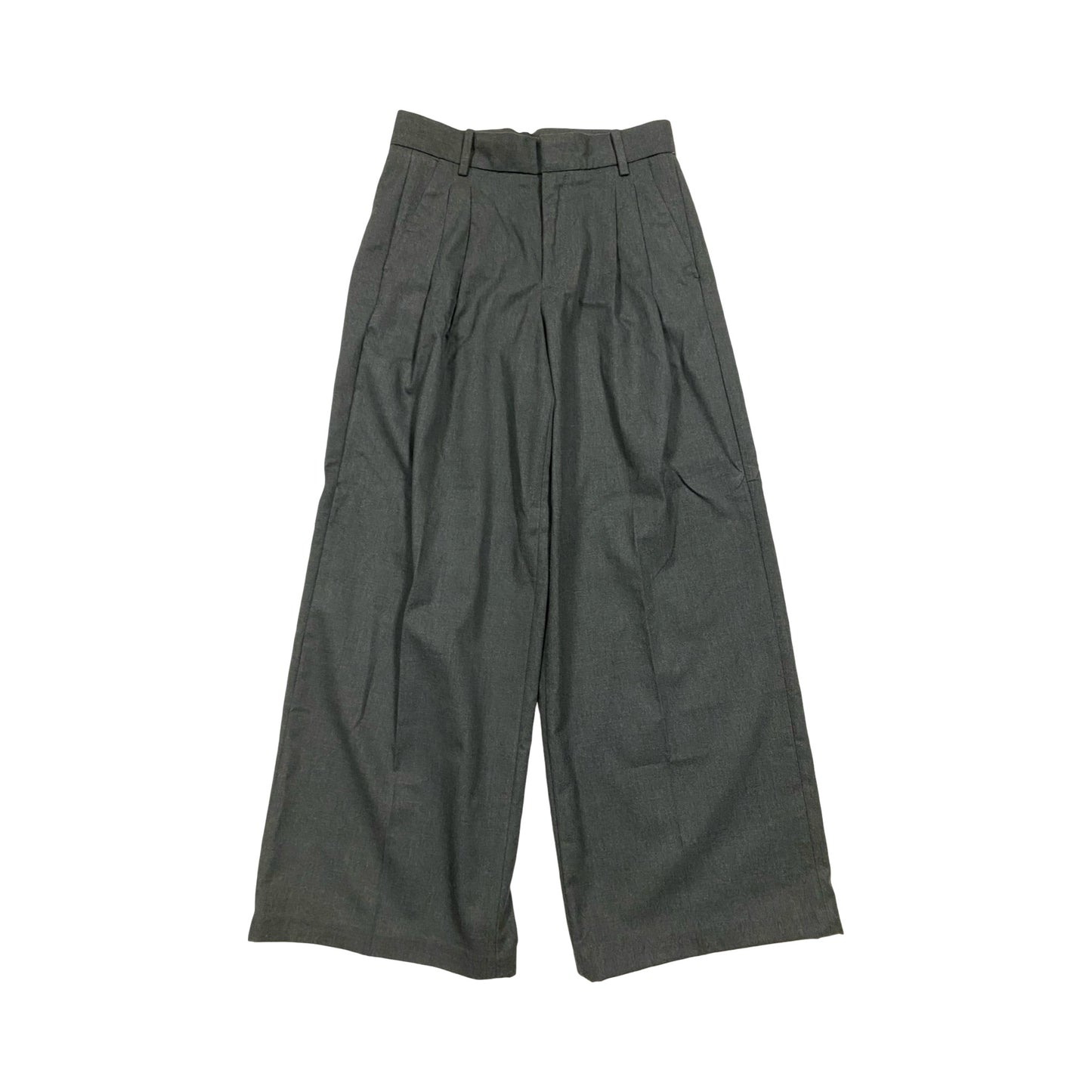 Pants Wide Leg By Banana Republic In Grey, Size:2P