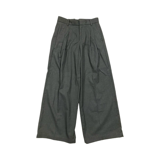 Pants Wide Leg By Banana Republic In Grey, Size:2P