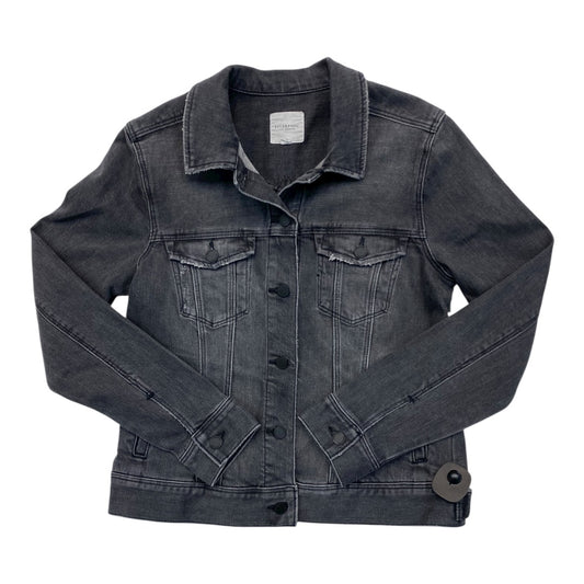Jacket Denim By Liverpool In Black Denim, Size:L