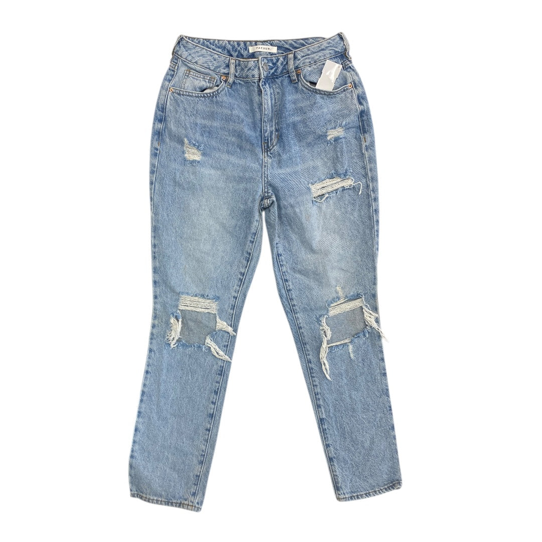 Jeans Boyfriend By Pacsun In Blue Denim, Size:6