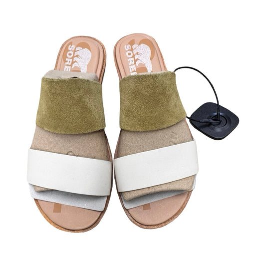 Sandals Designer By Sorel In Multi, Size:5