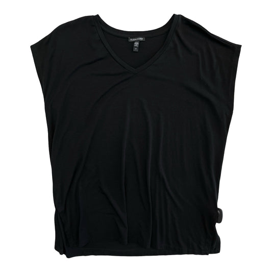 Top Ss Designer By Eileen Fisher In Black, Size:S