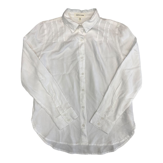 Top Ls By Cloth & Stone In White, Size:S