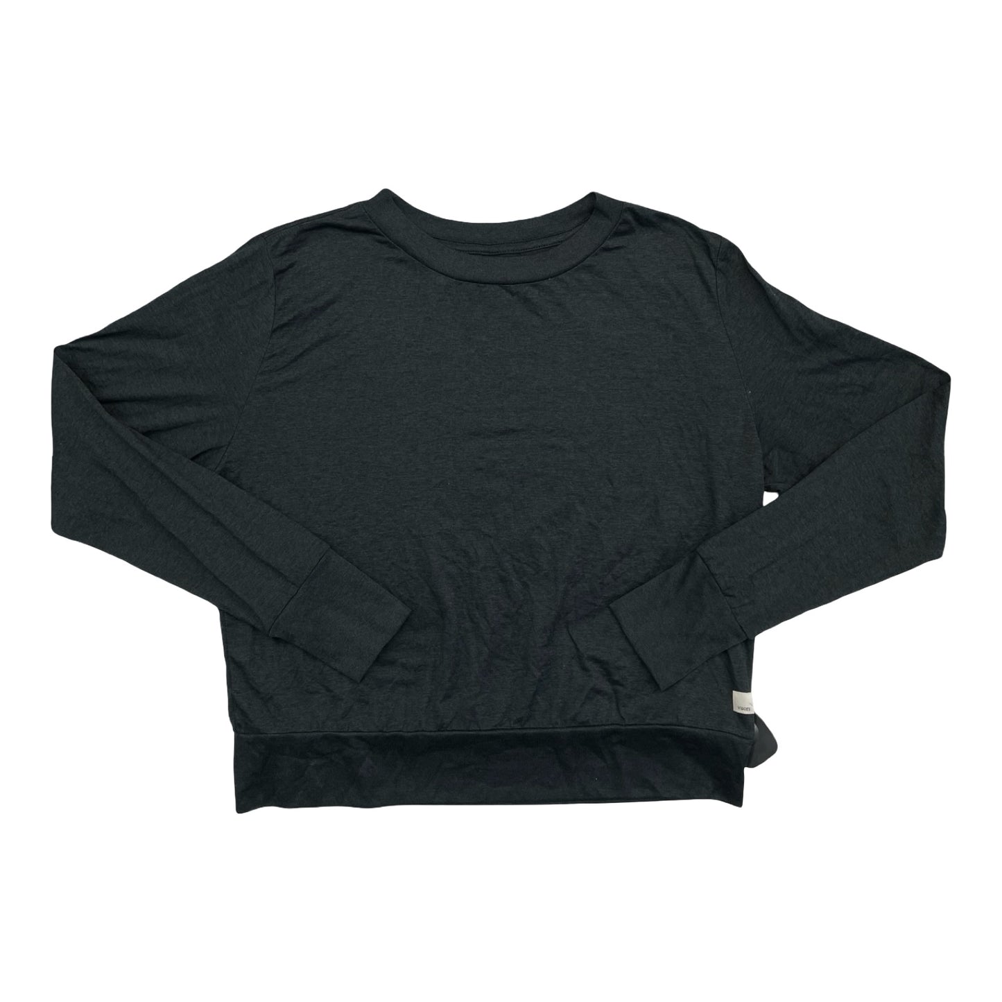 Athletic Top Ls Crewneck By Vuori In Grey, Size:L