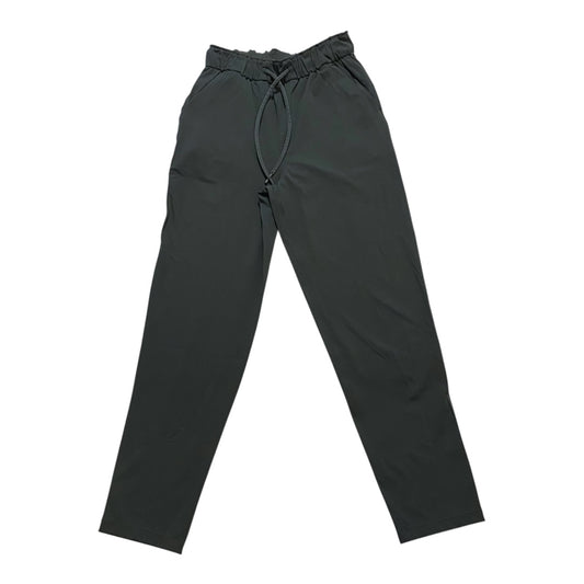 Athletic Pants By Lululemon In Grey, Size:4