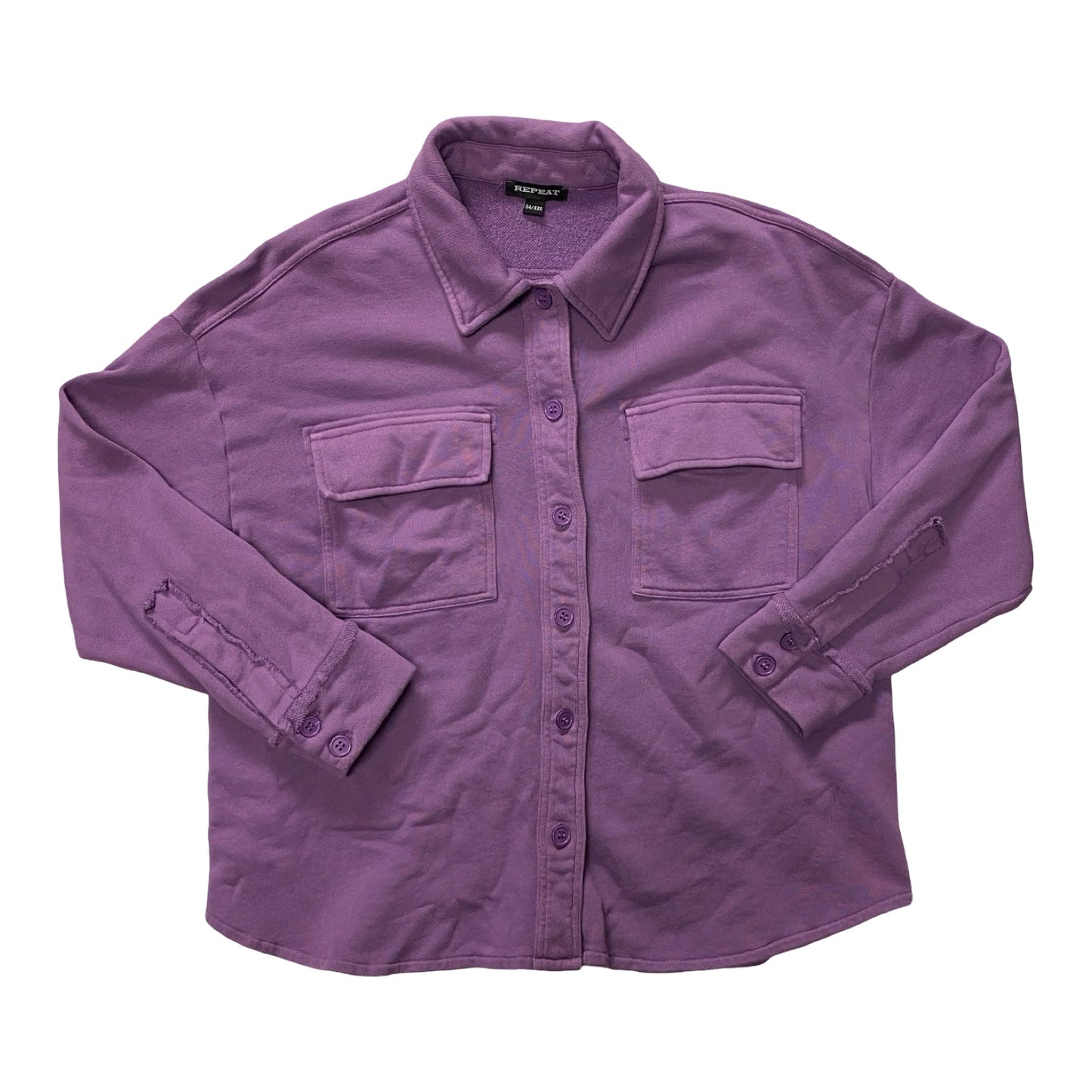 Jacket Shirt By Cmc In Purple, Size:Xxs