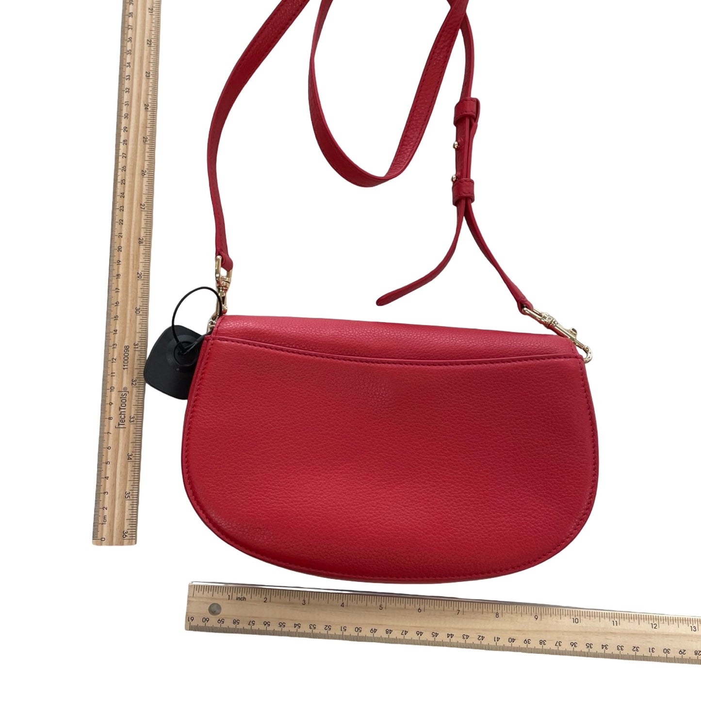 Handbag Designer By Tory Burch In Red, Size:Small