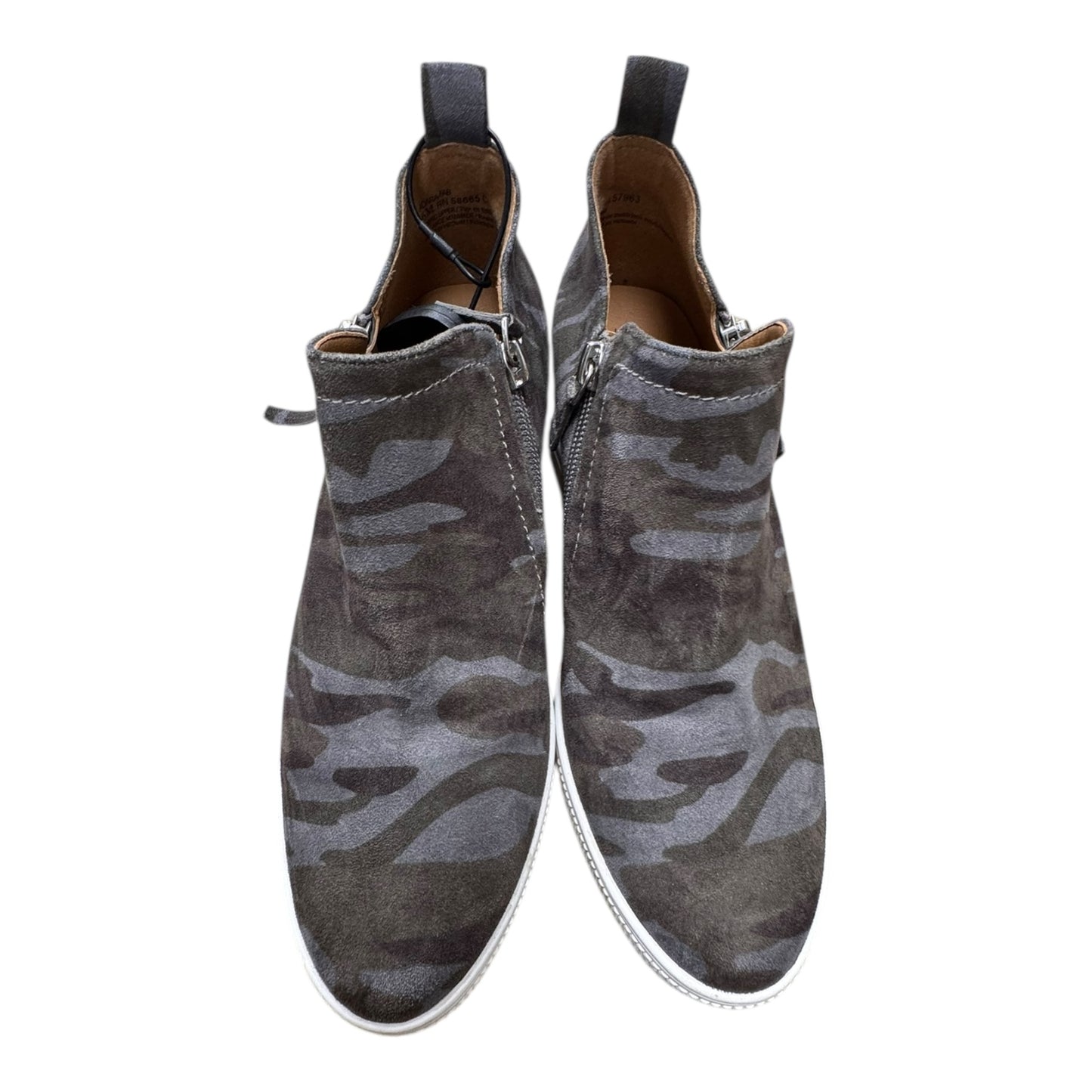 Shoes Heels Wedge By Susina In Camouflage Print, Size:6