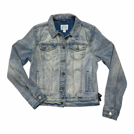 Jacket Denim By Market & Spruce In Blue Denim, Size:S