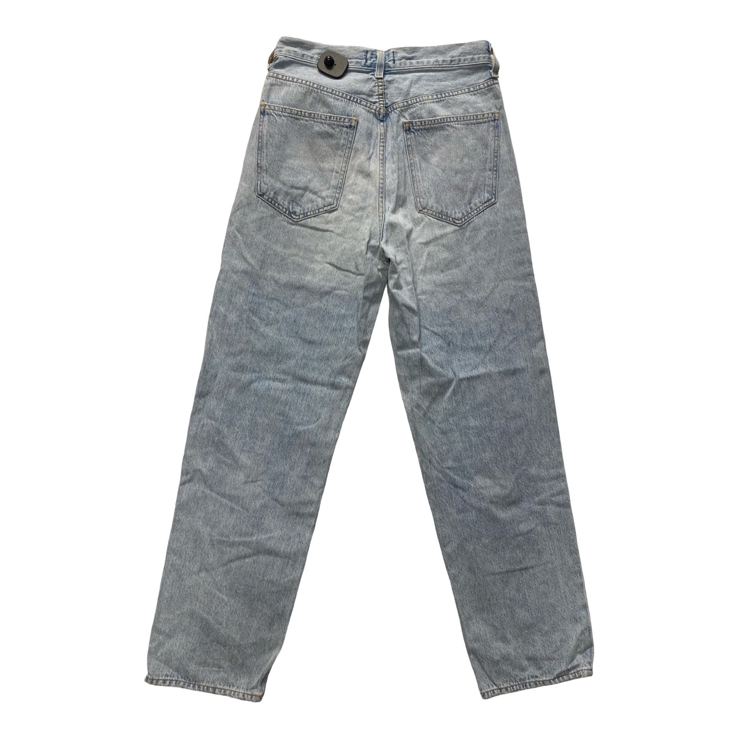 Jeans Straight By Agolde In Blue Denim, Size:2