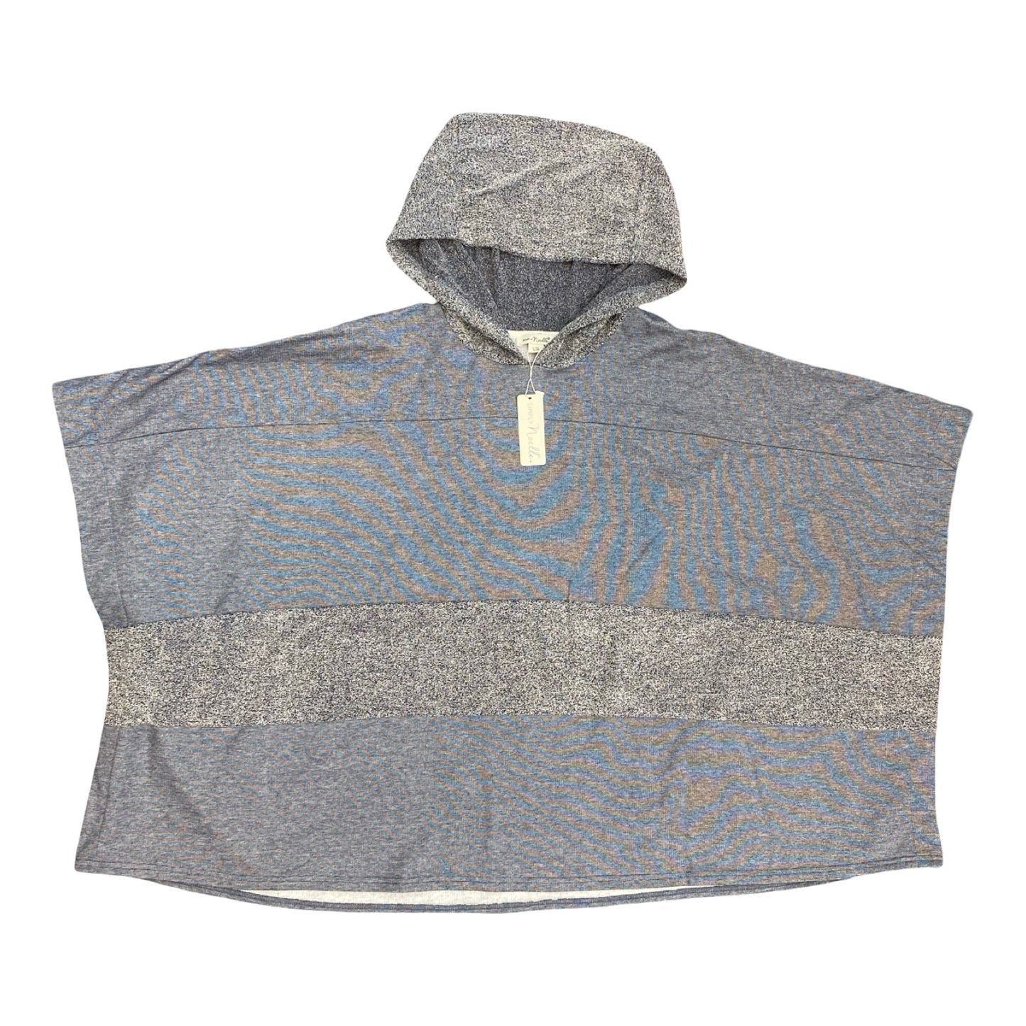 Sweatshirt Hoodie By Simply Noelle In Blue, Size:L
