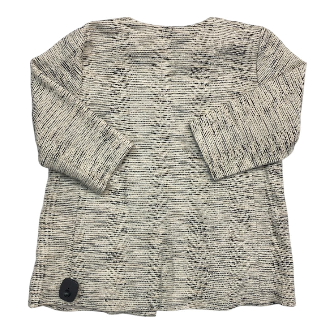 Blazer Designer By Eileen Fisher In Cream, Size:M