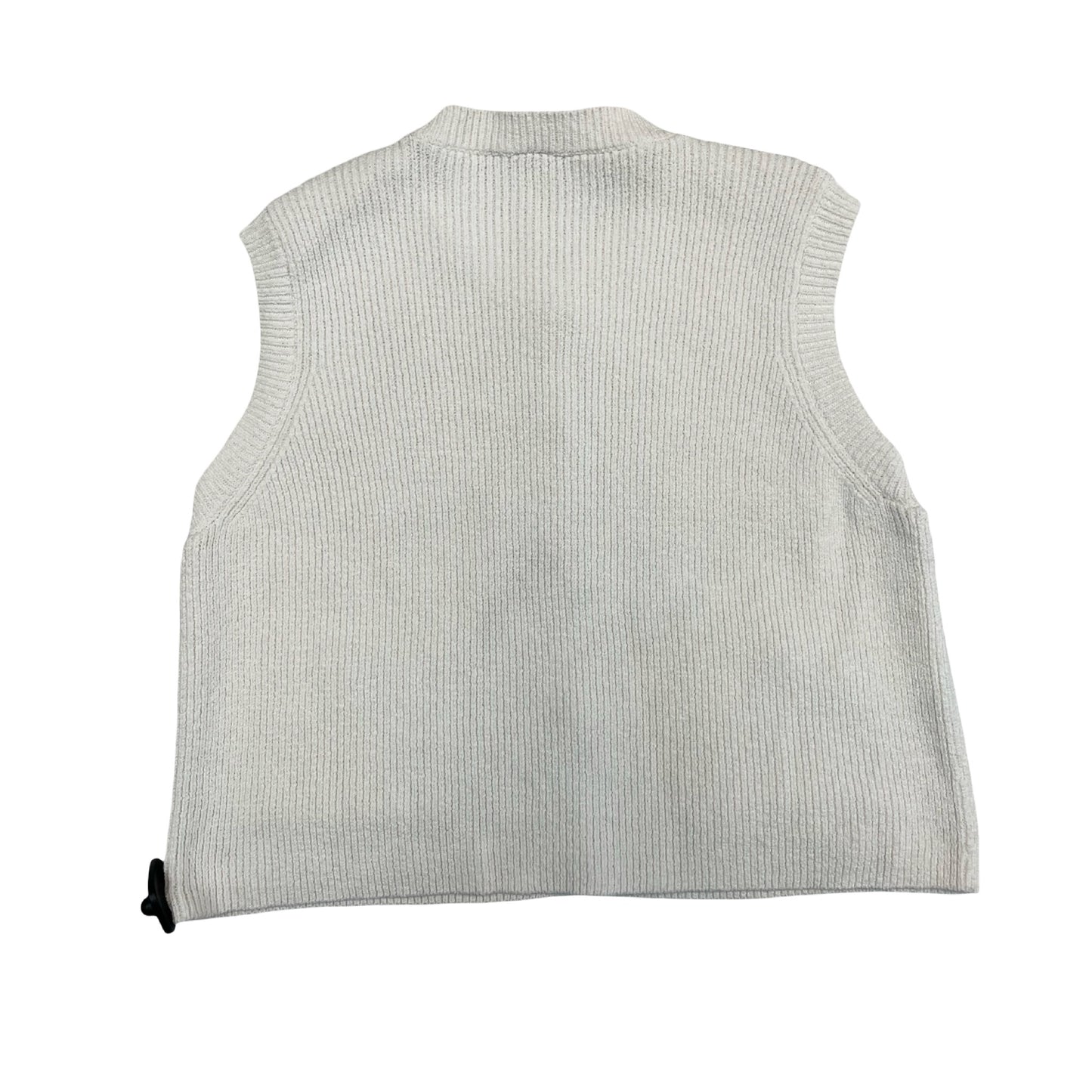 Vest Sweater By Zara In Cream, Size:L