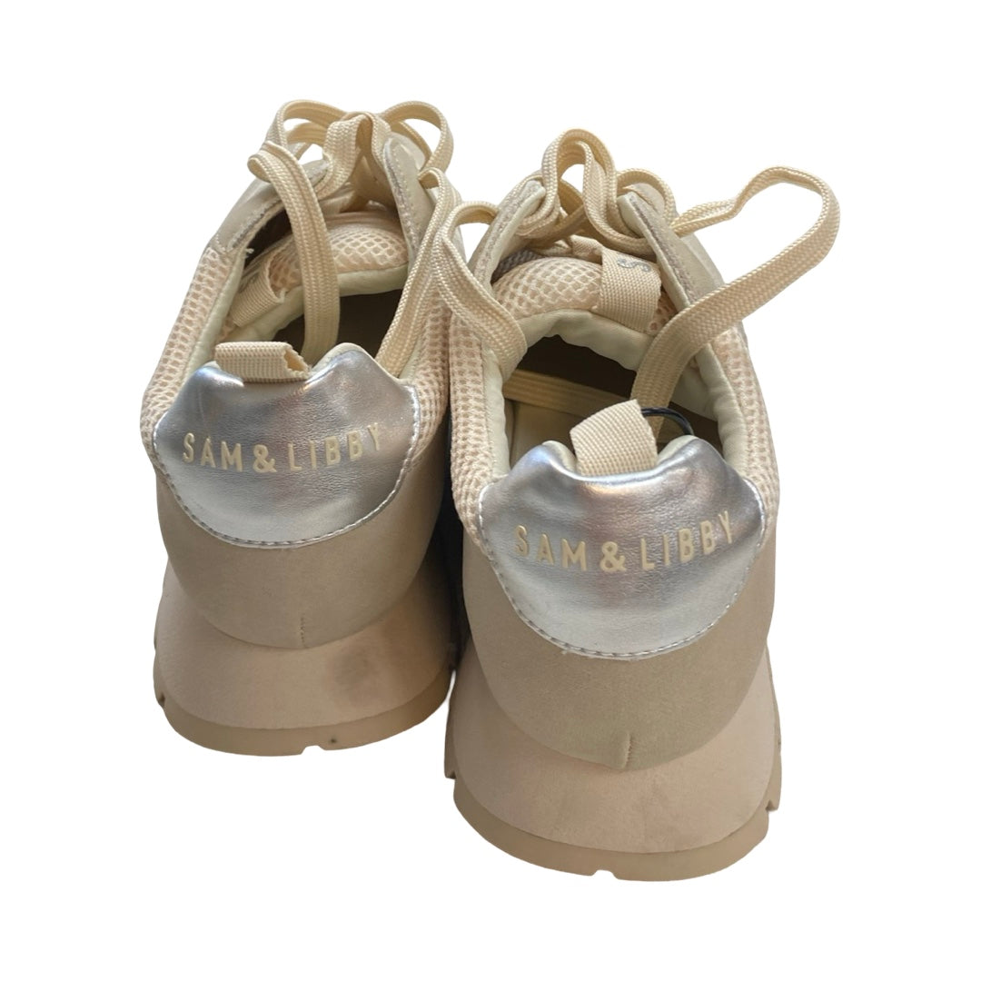 Shoes Athletic By Sam And Libby In Cream, Size:10