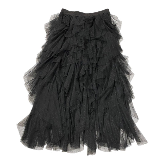 Skirt Maxi By Anthropologie In Black, Size:Xs