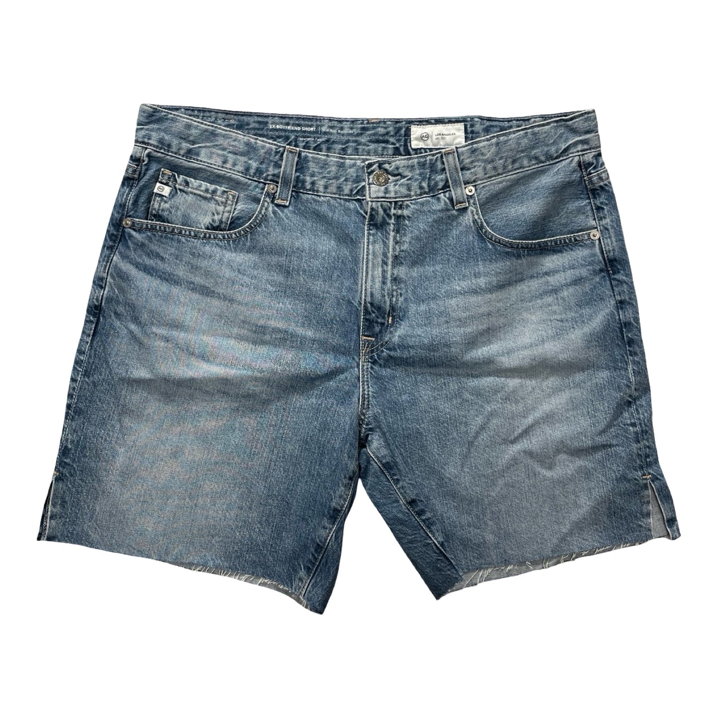 Shorts By Ag Jeans In Blue Denim, Size:14
