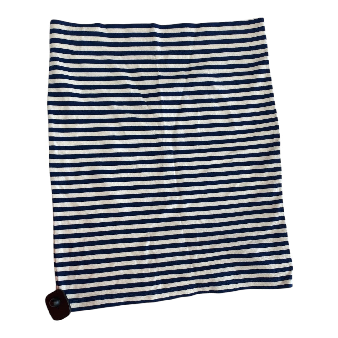 Skirt Mini & Short By Madewell In Striped Pattern, Size:L