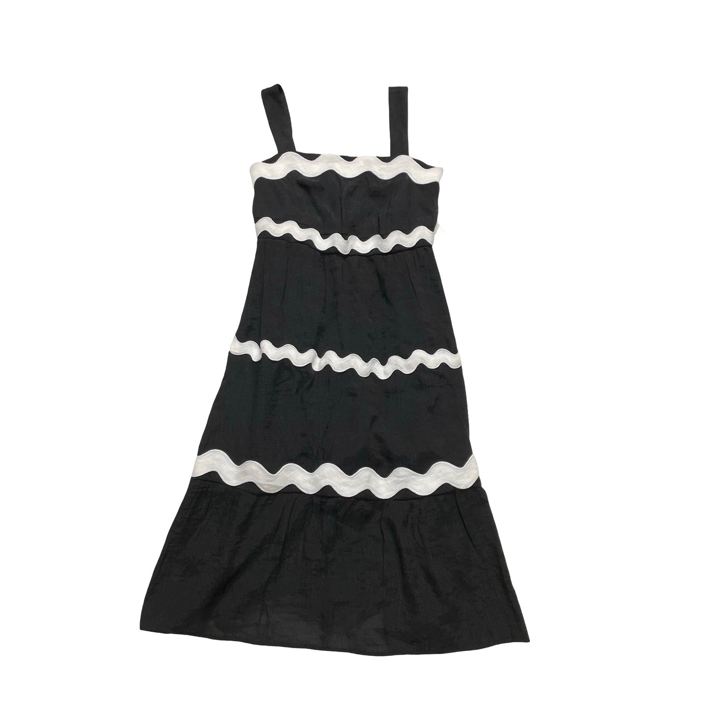 Dress Casual Short By Marissa Olivia In Black & White, Size:S