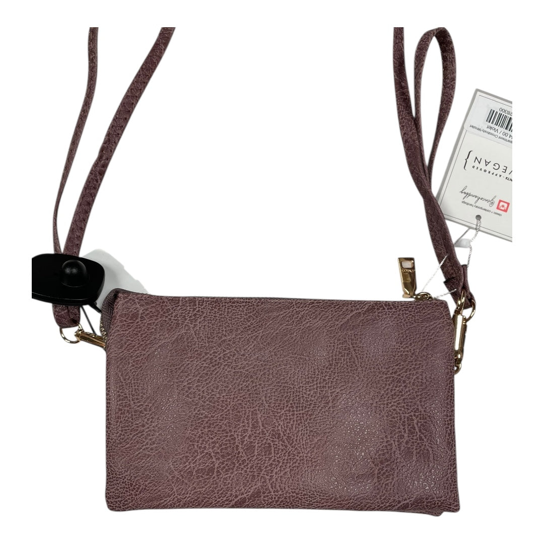 Handbag By Jen & Co In Purple, Size:Small