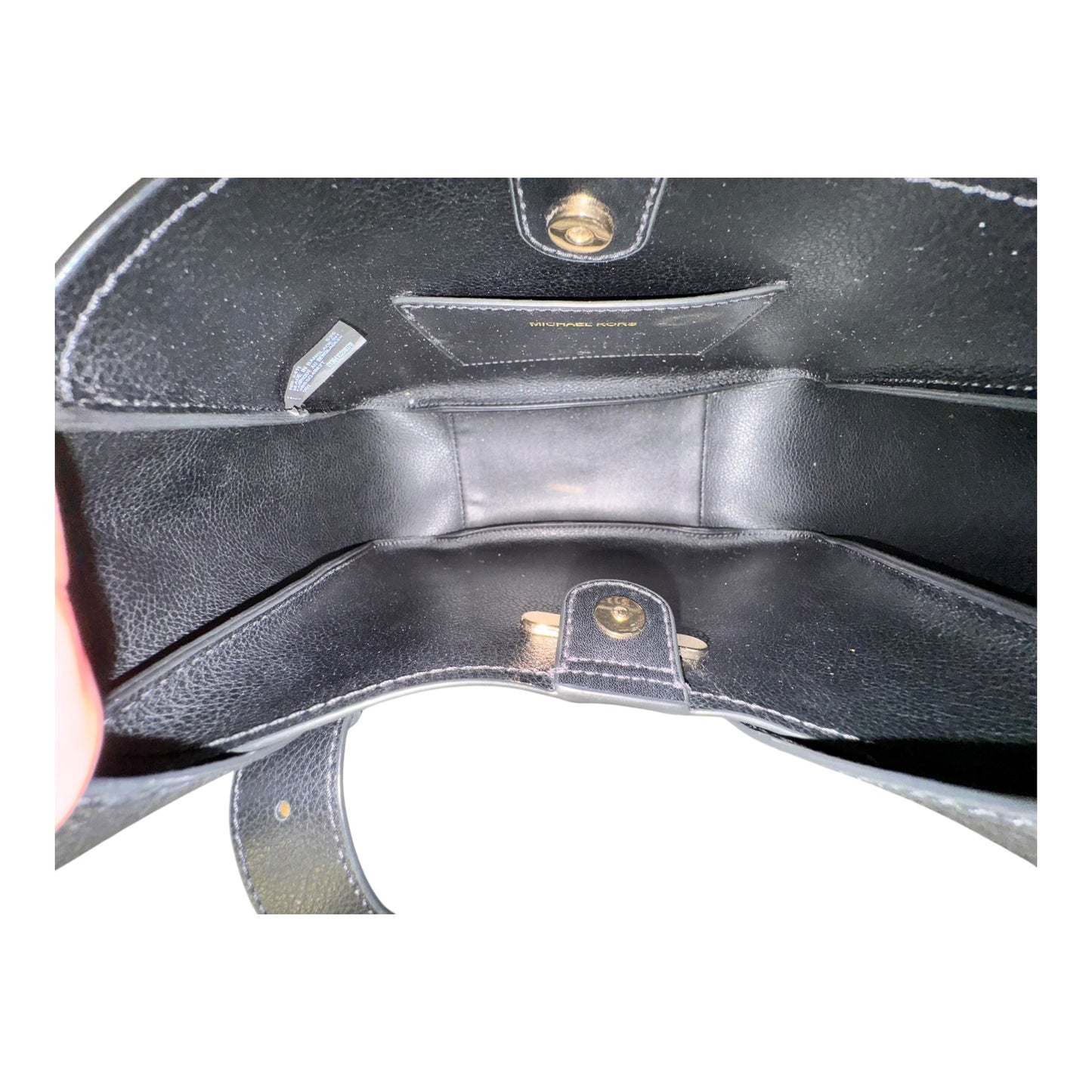 Handbag Designer By Michael Kors In Black, Size:Medium