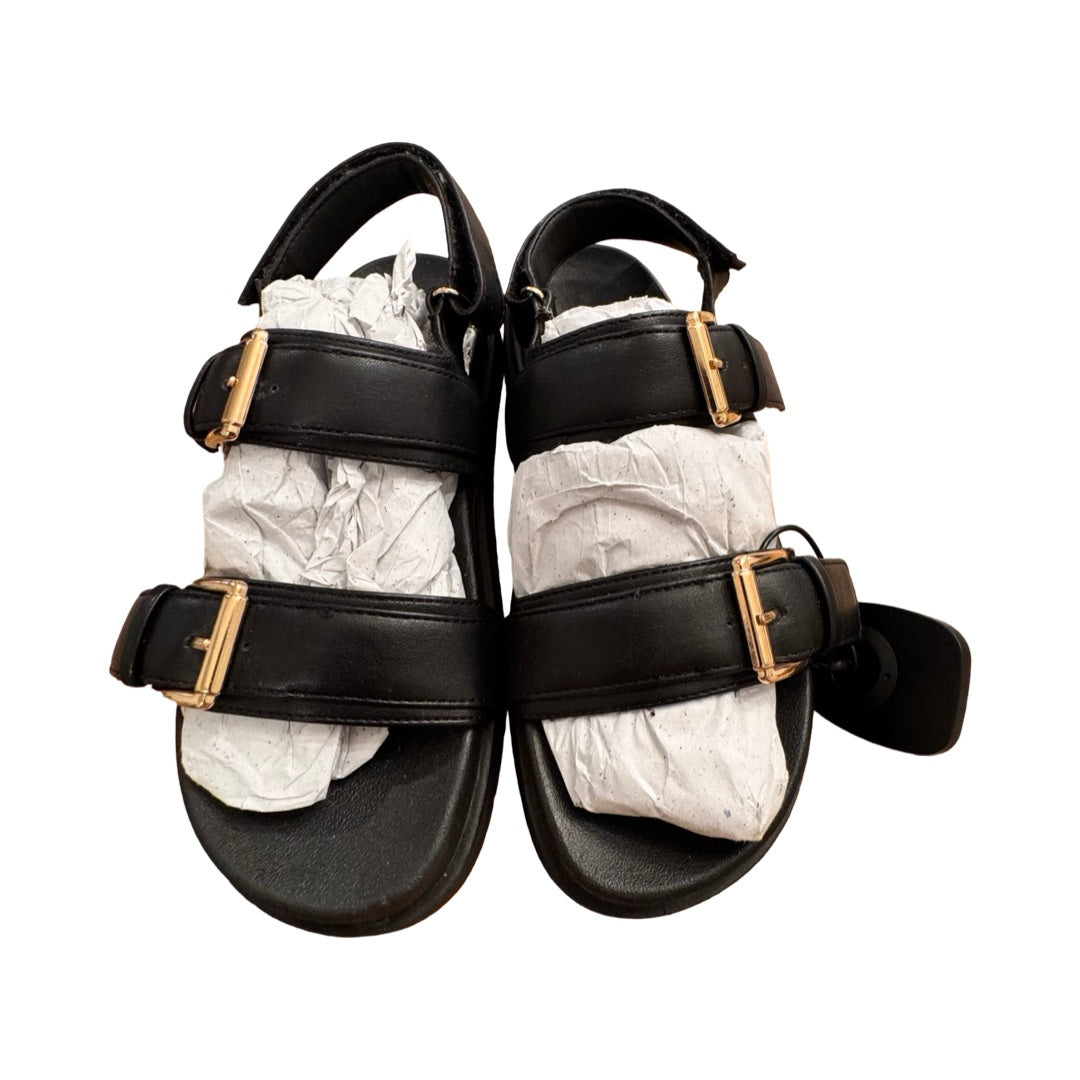 Sandals Flats By Madden Girl In Black, Size:7
