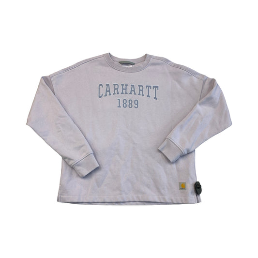 Sweatshirt Crewneck By Carhartt In Purple, Size:M