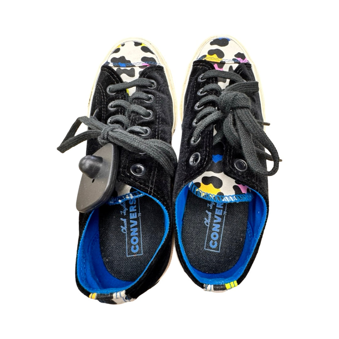 Shoes Sneakers By Converse In Black & Blue, Size:6.5