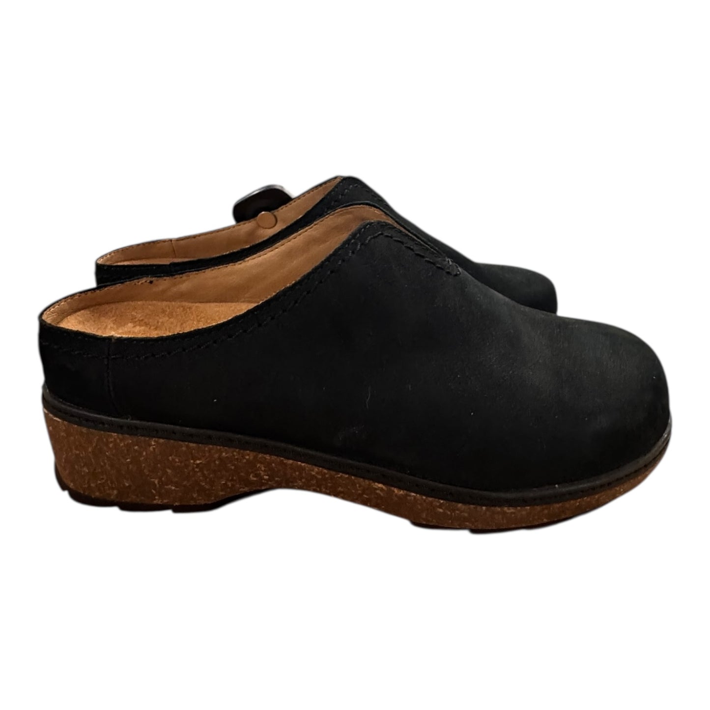 Shoes Heels Block By Earth In Black, Size:7.5