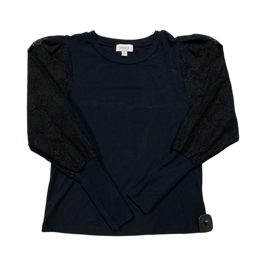 Top Ls By Evereve In Black, Size:Xs