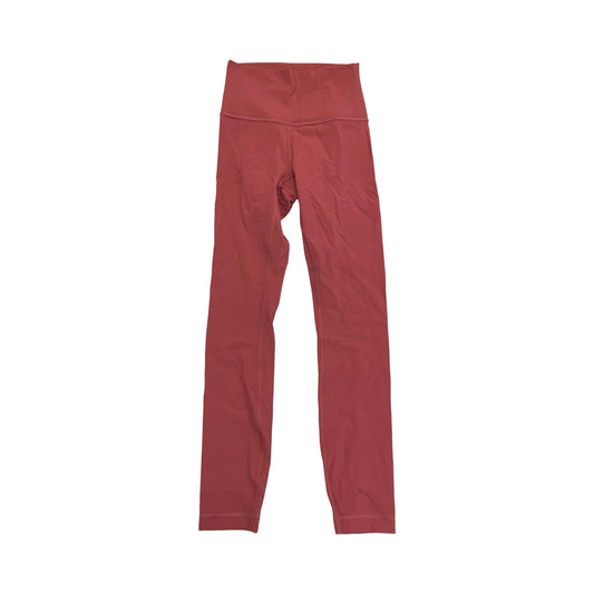 Athletic Leggings By Lululemon In Pink, Size:2