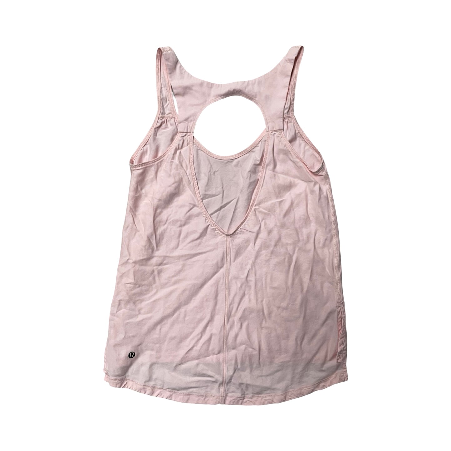 Athletic Tank Top By Lululemon In Pink, Size:M